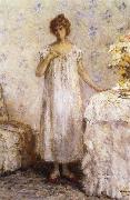 Jean-francois raffaelli Woman in a White Dressing Grown Germany oil painting artist